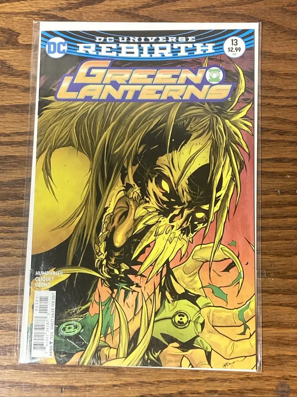 Green Lanterns #13 2017 DC Comics Comic Book Direct Edition